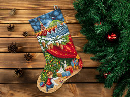 Набор для вышивания PANNA PR-7252 Сапожок с Кремлем 26 х 40.5 см