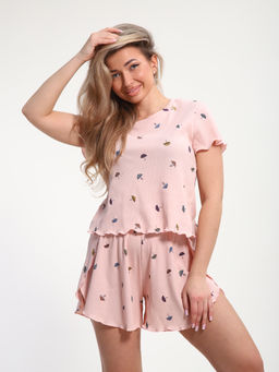 М445 Пижама Шалунья (бежевый)