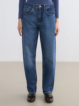 Boyfriend Fit Kad?n Jean Pantolon