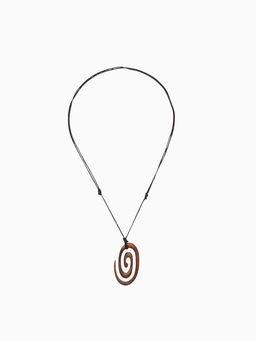 Кулон «Спираль», дерево соно