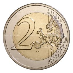 2 евро 2014 года Люксембург  175 лет нации
