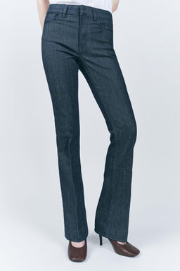 ZW COLLECTION BOOTCUT MID-WAIST JEANS - Zara фото 15
