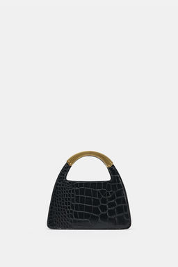 CITY BAG WITH METAL HANDLE - Zara фото 10