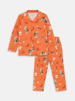 Polo Yaka Erkek Bebek Pijama Tak?m?