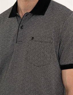 Siyah Regular Fit Ti__rt - Pierre cardin фото 7