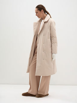 Conso/SL 240116 - beige Утепленное пальто