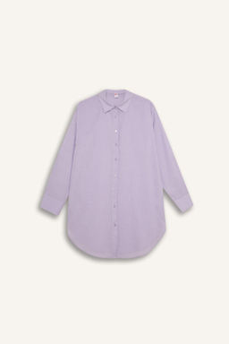 Fall in Love Regular Fit Pamuklu Plaj Gomlegi - Defacto фото 6