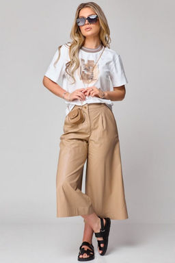 Брюки LAIKONY 168-2 бежевый фото 4