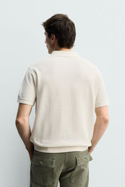 POLO PIQU? REGULAR FIT / Crudo - Zara фото 3