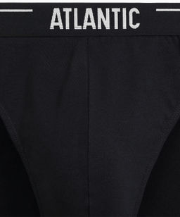 ATLANTIC 5SMP-004 Трусы спорт Solid - набор (5 шт.) морской + бирюзово-зеленый + черный + серый меланж + темно-голубой фото 6