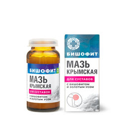 Мазь крымская с бишофитом и золотым усом Для суставов, 30 г - Крымский Лекарь фото 2