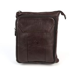 Мужская кожаная сумка 1106 Браун - Dff фото 2