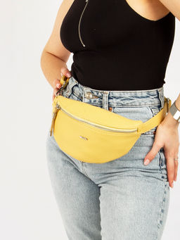 LACCOMA сумка Пэрри-ЛЦ802-желтый эко кожа хлопок