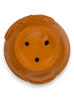 Горшок цветочный с поддоном 2,5 л, d18/h16 см терракот керамика, "Голландия" (М)