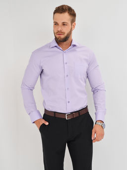 Сорочка мужская длинный рукав CASINO c730/157/pur/Z  фото 5