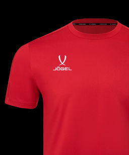 Футболка тренировочная JOGEL PREMIER PerFormDRY TRN CVC Tee, красный  фото 4