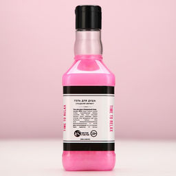 Подарочный набор косметики ЧИСТОЕ СЧАСТЬЕ GRL BOSS: гель для душа и пена для ванны виски, 2×250 мл