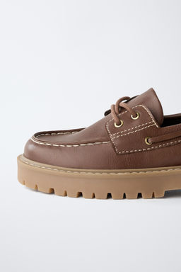 CLASSIC DECK SHOES - Zara фото 7