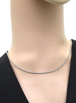 Цепочка на шею серебряная, 40см, 4,5г