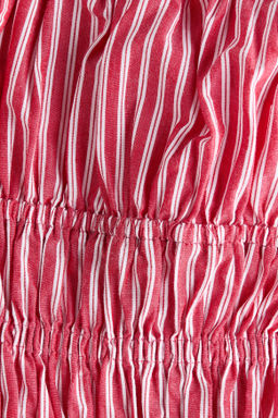 Top bandeau de algod?n con cord?n de ajuste - H&m фото 4