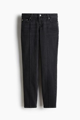 Slim Straight Low Ankle Jeans - H&m фото 5
