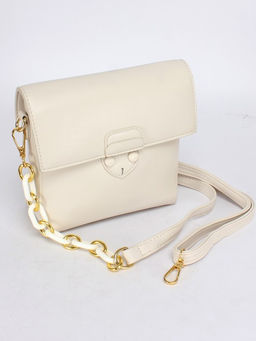 Сумка женская искусственная кожа C 190-5139, 1отд, плечевой ремень, молочный SALE 246476 - Adelia фото 6