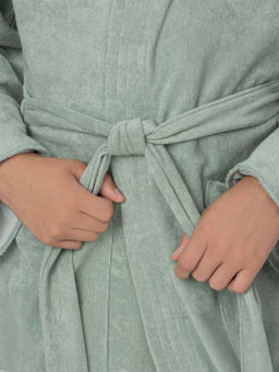 Халат для мальчиков зеленый - Mark formelle фото 5