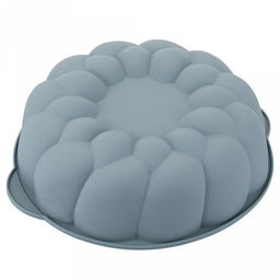 Форма для запекания "Linea Silicone" 27х24см, круглая, силикон, "Малинка", "Regent" (Китай)