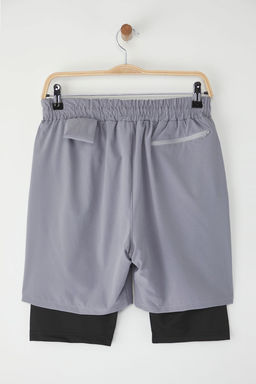 TRENDYOL MAN Siyah Running H?zl? Kuruma Micropoly Antrenman Fitness Taytl? Outdoor Sort TMNSS25SR00060 - Trendyolmilla фото 18