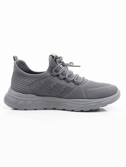 03-TEX-D01-08 GREY Кроссовки летние мужские (текстиль)