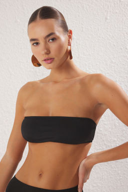 Trendyolmilla Siyah Bralette Bikini Ustu TBESS25BU00028  фото 10