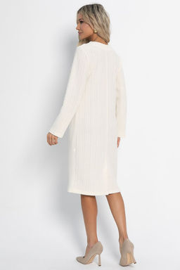 Платье трикотажное Портофино (молочное) П15026-25М