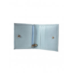 Портмоне женское Croco-ПР-917 натуральная кожа 2 отд, 6 карм, голубой св флотер (20) 264563  фото 3