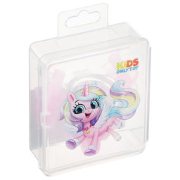 Набор для плавания ONLYTOP «Единорог»: зажим для носа, беруши, цвет розовый