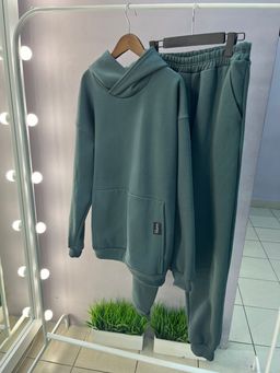 Костюм мужской утепленный ПРЕМИУМ качество, С НАЧЕСОМ футер 3х нитка - Knitka wear фото 2