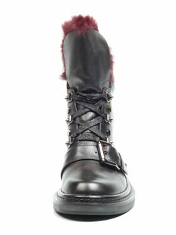 01-H001-3637-N380K BLACK Ботинки демисезонные женские (натуральная кожа, байка) - No name фото 9