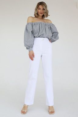 Блузка со спущенными плечами - Looklikecat фото 3