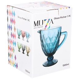 КУВШИН РОМБО 1300 МЛ. / ВЫСОТА=20 СМ. СЕРИЯ MUZA COLOR (КОР=12ШТ.) - Lefard фото 2