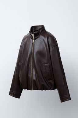 FAUX LEATHER JACKET - Zara фото 2