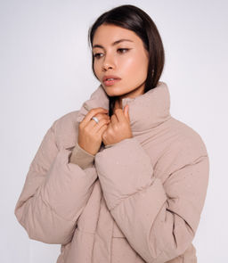 Куртка #КТ811 (6), бежевый