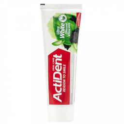 Зубная паста "Active" 100г, 5х4х17см отбеливающая, "Уголь и Алоэ вера" Ultra White, без парабенов (Иран)