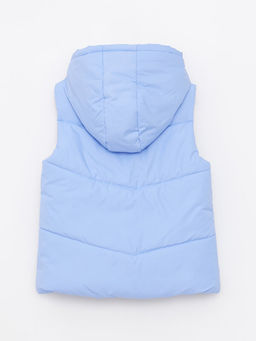 Kap??onlu Basic K?z ?ocuk ?i?me Yelek - Waikiki фото 3