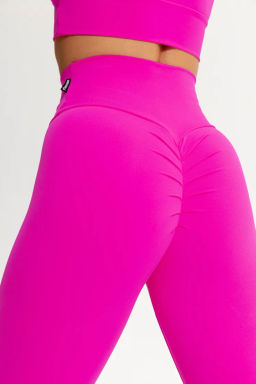 Лосины Scrunch Neon yellow - Forstrong фото 16