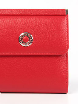 LACCOMA кошелек LA-2076-красный натуральная кожа  фото 3