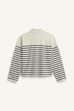 STRPPD TSHRT CRDS / Blanco / Marino - Zara фото 6