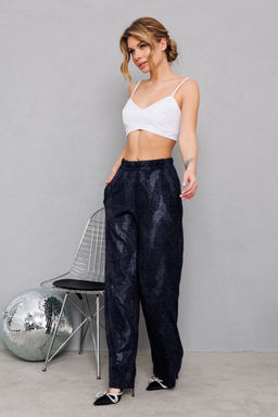 Юбка AMORI 5207 синий  фото 2