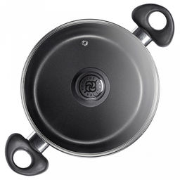 Kumir Кастрюля с антипригарным покрытием 4л, д24см, h9,9см, s2,5мм, штампованный алюминий, стеклянная крышка, бакелитовые ручки (Россия) - Домашняя мода фото 4