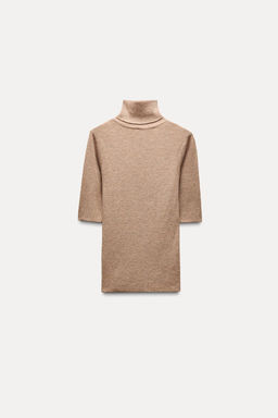 HIGH NECK KNIT TOP - Zara фото 12