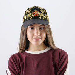 Кепка The KING, рр56см, чёрная - Overhat фото 5