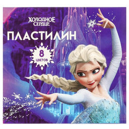 Пластилин 8 цветов 120 г Холодное сердце - Disney фото 4